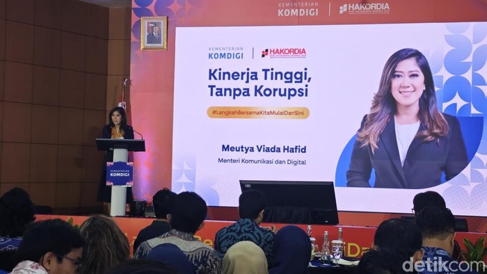 Menkomdigi Meutya Hafid