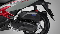 New Honda Airblade menggunakan sistem pengereman cakram di depan dan rem teromol di belakang. Motor ini menggunakan rangka eSAF, yang diklaim lebih kuat dan bobot lebih ringan. Foto: Dok. Honda Vietnam