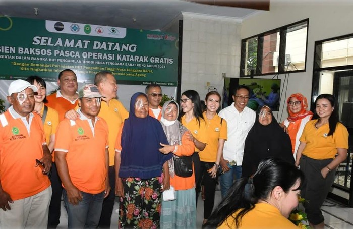 Operasi katarak gratis dari Pengadilan Tinggi NTB