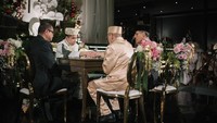 Oza Rangkuti saat proses ijab kabul. Ia mengucapkannya dengan lancar. (Foto: dok Instagram)