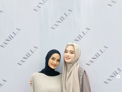 7 Foto Gaya Faby Marcelia Hadiri Kajian, Bikin Pangling Pakai Hijab