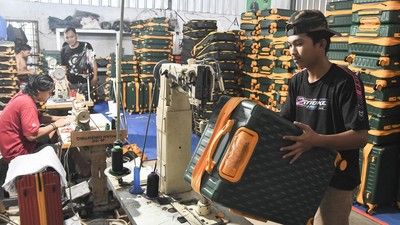 Potret Konveksi Koper di Bekasi, Dijual Mulai Rp 350 Ribu