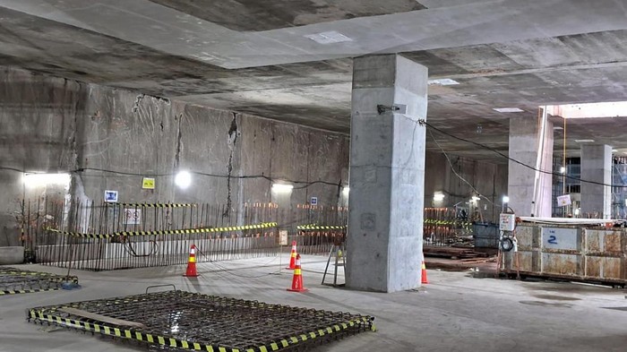Progres pembangunan MRT Jakarta Fase 2