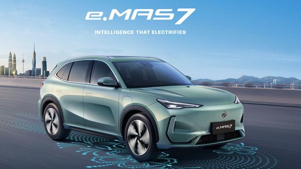 Proton resmi meluncurkan mobil listrik pertamanya Proton e.MAS 7