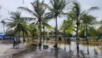 Tempat Wisata Ancol Terdampak Banjir Rob