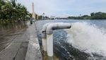 Tempat Wisata Ancol Terdampak Banjir Rob