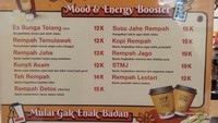 Menu MRI