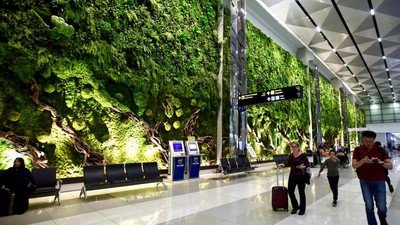 Wajah Baru Bandara Soetta, Rimbun dengan Hutan Tropis
