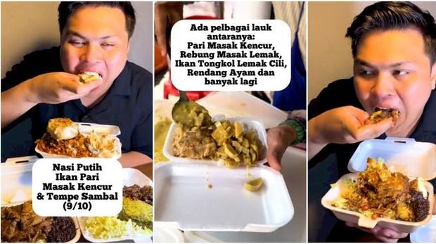 5 Aksi Warga Malaysia Saat Cicip dan Komentari Makanan Indonesia