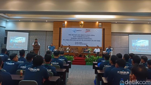 Kegiatan orientasi sebelum keberangkatan bagi para calon pekerja migran Indonesia (CPMI) di Lombok Tengah, Nusa Tenggara Barat (NTB). Foto: (Edi Suryansyah/detikBali)