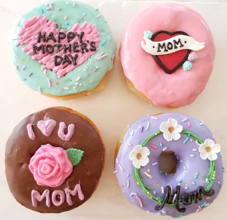 Donat untuk Hari Ibu.