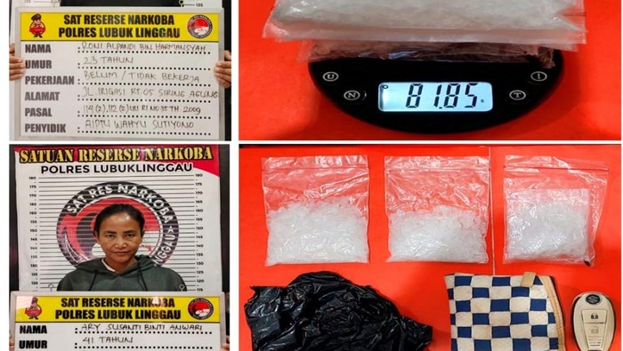 Dua pengedar narkoba di Lubuklinggau ditangkap polisi