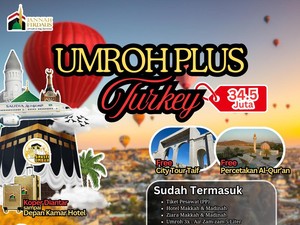 Umroh Plus Turki 2025, Mulai Rp34.5 Juta