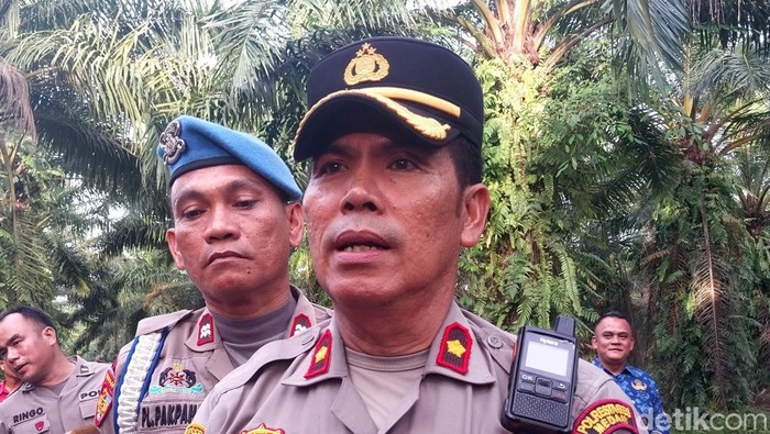Kaposlek Medan Tembung Kompol Jhonson Sitompul. ( Finta Rahyuni/detikcom)