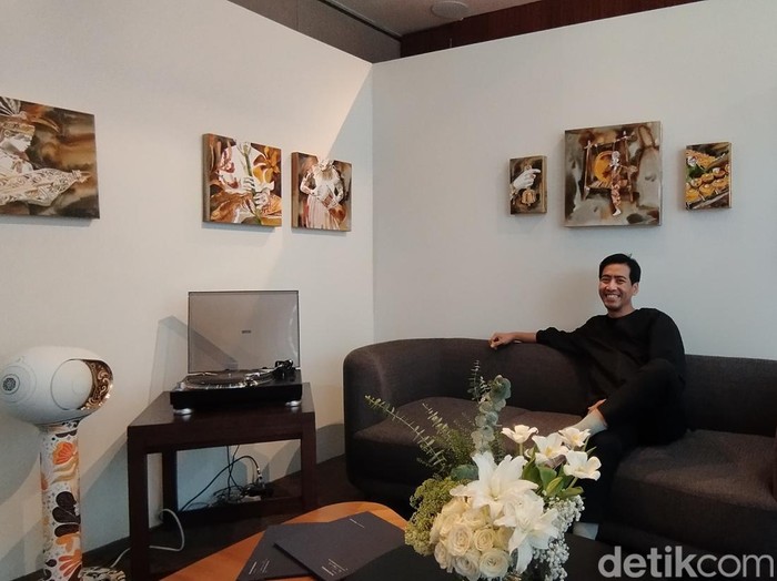 Karya Seni Emte dan Tutugraf di Pameran Sound and Vision, Jakarta Pusat. Karya Seni Emte dan Tutugraf di Pameran Sound and Vision, Jakarta Pusat.