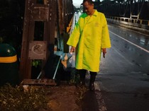 Brak! Pemotor Terluka Usai Tabrak Jembatan di Jetis Bantul