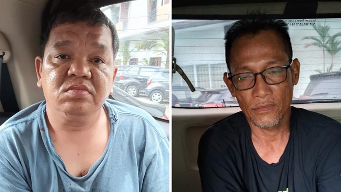 Kedua pelaku pencurian uang KPU Rp 150 juta. (Foto: Dok. Polda Sumut).