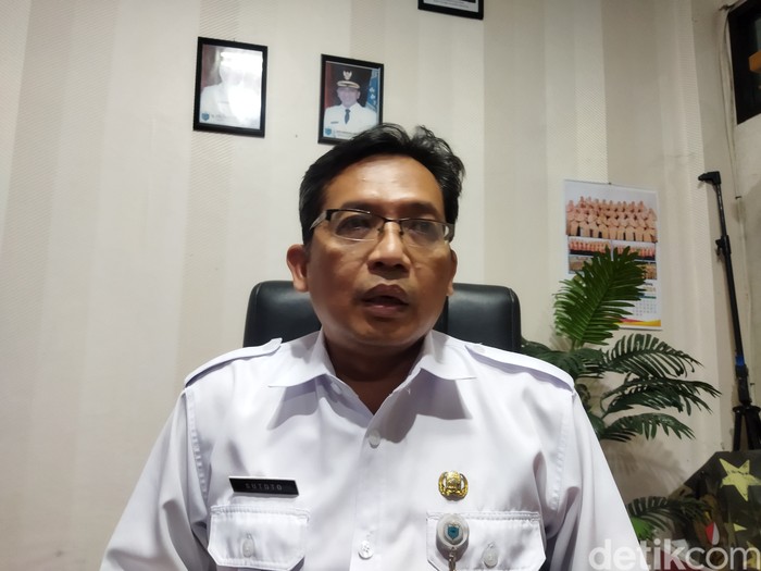 Kepala Badan perencanaan pembangunan daerah Kabupaten Pandeglang, Sutoto. (Aris Rivaldo/detikcom)