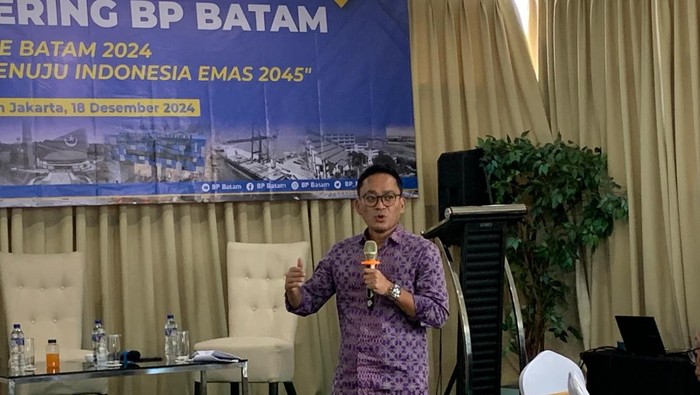 Kepala Pusat Perencanaan Program Strategis BP Batam Fesly Abadi Paranoan.