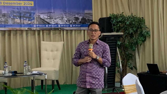 Kepala Pusat Perencanaan Program Strategis BP Batam Fesly Abadi Paranoan.