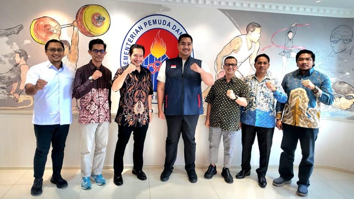 Ketua KORMI Terpilih Adil Hakim Temui Menpora Dito Ariotedjo