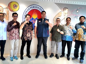Usai Terpilih Jadi Ketum KORMI, Adil Hakim Temui Menpora