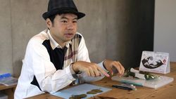 Kreatif! Seniman Jepang Bikin Karya Seni dari Mengukir Daun