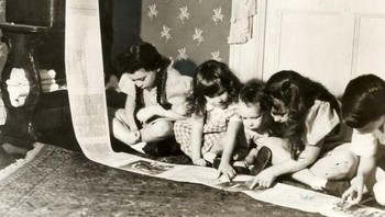 Pada tahun 1938 surat kabar nirkabel pertama dikirim dari stasiun radio New York WOR, yang dapat diterima di ruang tamu. Foto: Boredpanda