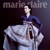 Sebelum Kim Tae Ri, ada atlet figure skater Kim Yuna dan aktris Suzy yang memancarkan keanggunannya sebagai model Hanbok Wave 2022 dan 2023. Foto: dok. Marie Claire Korea