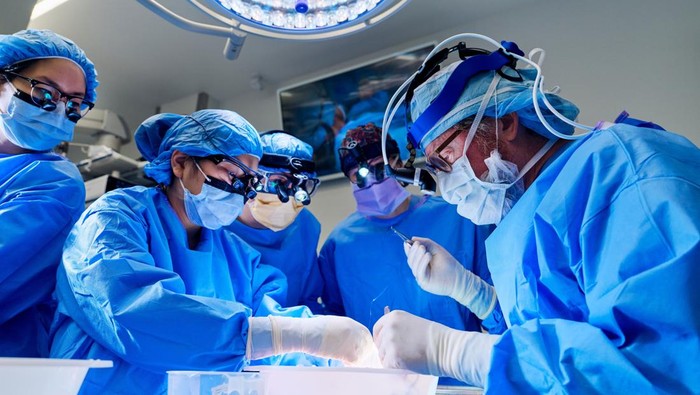 Potret Wanita AS Jalani Operasi Transplantasi Ginjal Babi