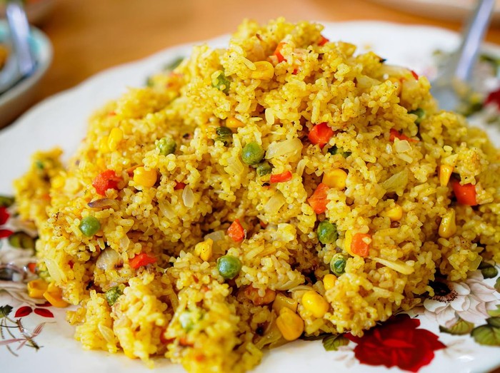 Resep Nasi Goreng Kari dan Sayuran