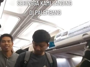 Viral Pesawat Bungo-Jakarta Tabrak Burung, Mendarat Darurat di Palembang
