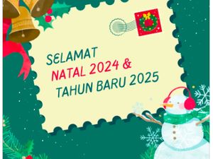 57 Contoh Kartu Ucapan Natal 2024 dengan Desain Terbaru dan Kekinian