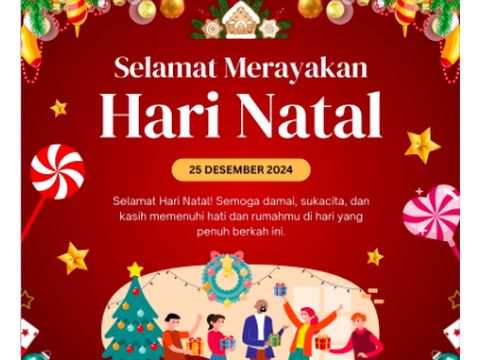 Foto Kartu Natal 2024