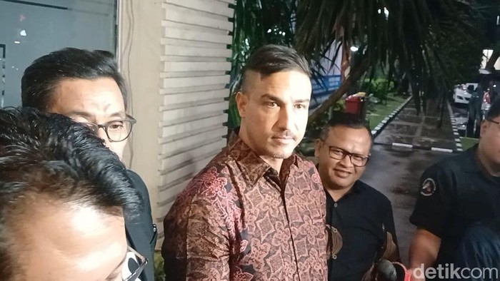 Hamish Daud di Polda Metro Jaya