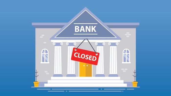 Infografis 19 bank tutup