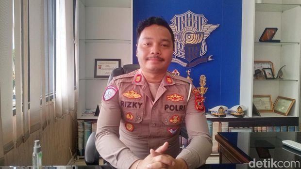 Kasatlantas Polres Sumedang AKP Rizky Aulia Pratama