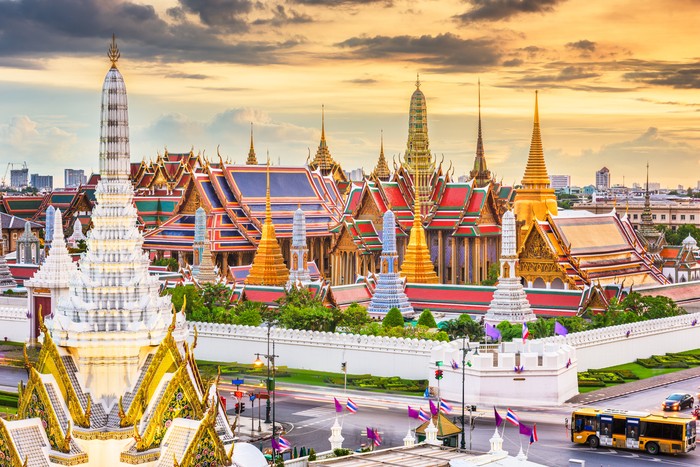 Kuil Budha di Bangkok, Thailand