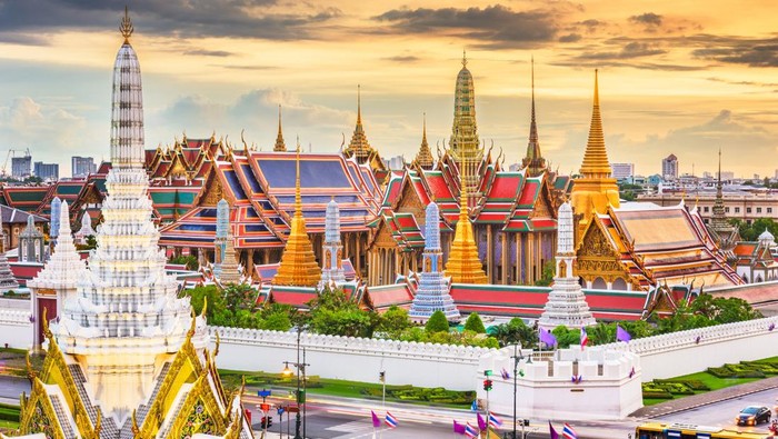 Kuil Budha di Bangkok, Thailand