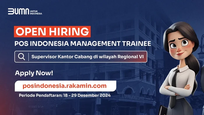 Loker Management Trainee Pos Indonesia.