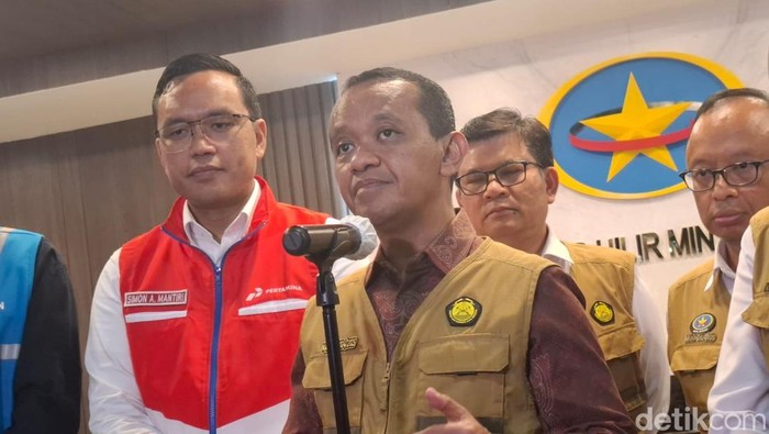 Menteri Energi dan Sumber Daya Mineral (ESDM) Bahlil Lahadalia