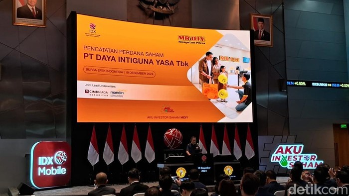 MR DIY melantai di BEI