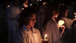 Suasana Perayaan Natal Gereja Tiberias di Manado