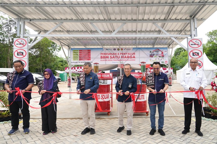 Peresmian 6 penyalur BBM satu harga klaster Nusa Tenggara