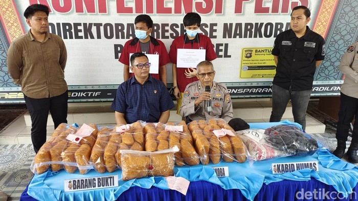 Polda Sumsel berhasil amankan sabu seberat 50 Kg asal Timur Tengah