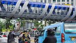 Potret JPO Mas Mansyur yang Desainnya Terinspirasi Petani Karet