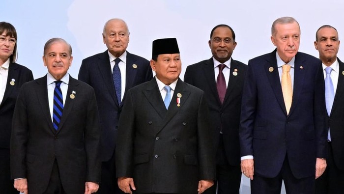 Prabowo menghadiri Konferensi Tingkat Tinggi (KTT) Ke-11 Developing Eight (D-8).(Rusman - Biro Pers Sekretariat Presiden).