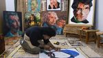 Seniman Irak Daur Ulang Barang Bekas Jadi Karya Seni Unik