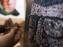 Seniman Irak Daur Ulang Barang Bekas Jadi Karya Seni Unik