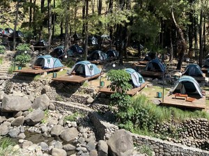 Glamping Anti-ribet di Kaki Gunung Liman, Ini Tempatnya